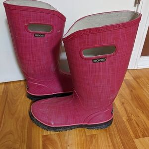 Women's size 8 Bogs rain boots